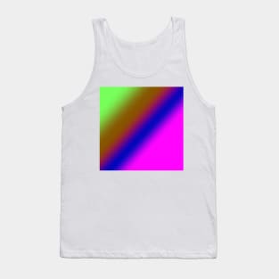 Pink blue green abstract art Tank Top